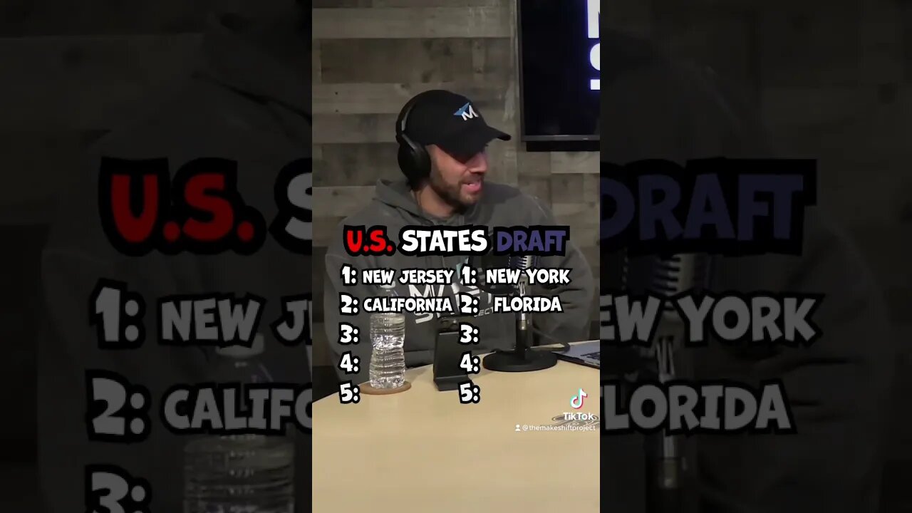 The U.S. States Draft!! Zach Got Crushed 🫣 #fyp #usa #states #california #newyork #draft #america