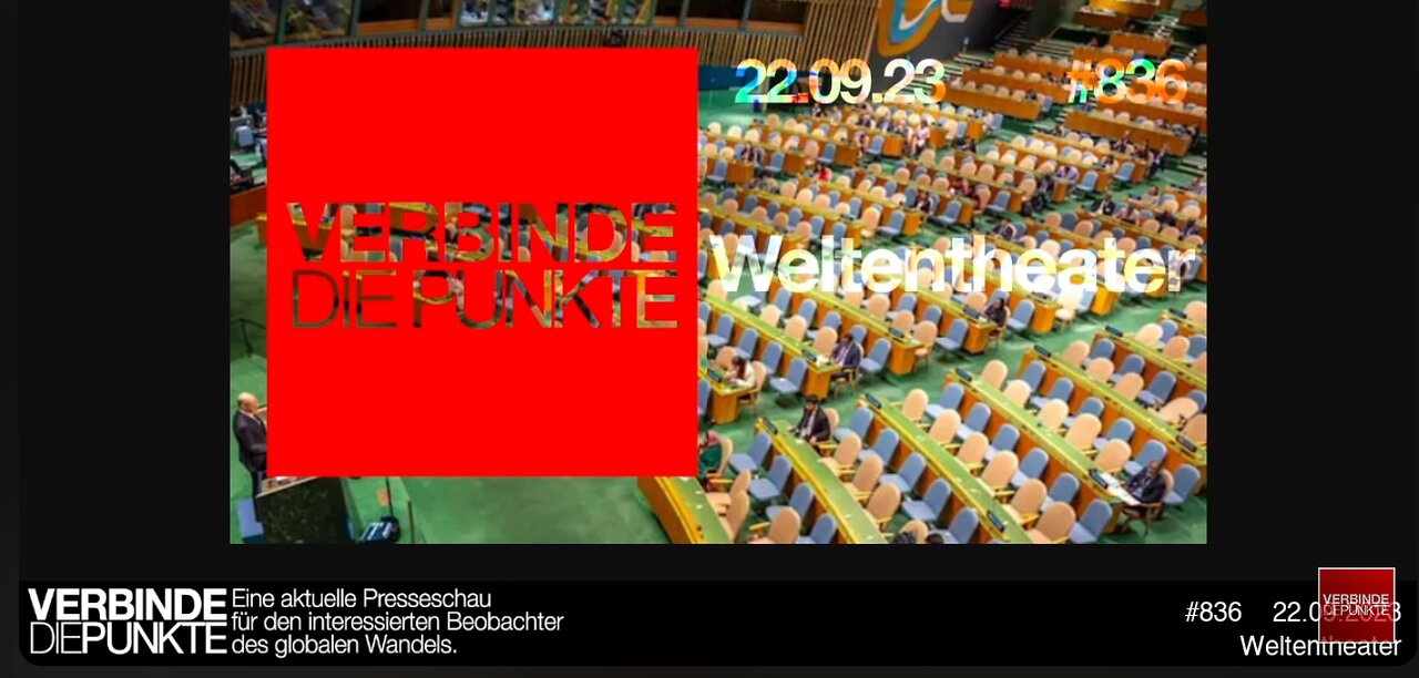 Verbinde die Punkte #836 - Weltentheater... 🇩🇪 🇦🇹 🇨🇭...September 22, 2023