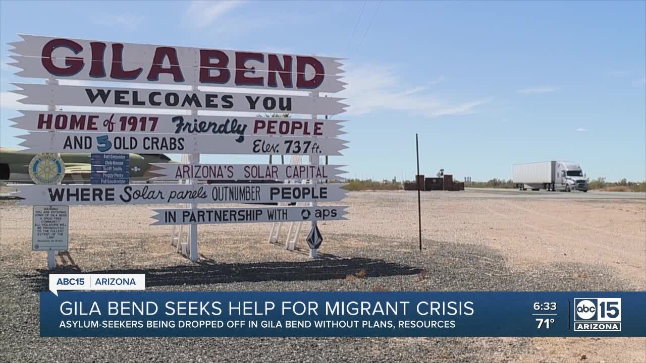 Gila Bend seeks help for migrant crisis