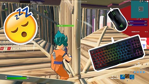 [165 FPS 2K] Fortnite Goku Box Fights✌️ #Fortnite #Chill 🏆 Relaxing KBM Sounds 🎧😴