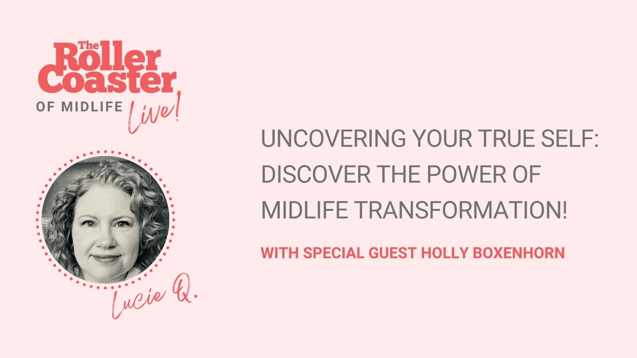 🧐Uncovering Your True Self Discover the Power of Midlife Transformation!