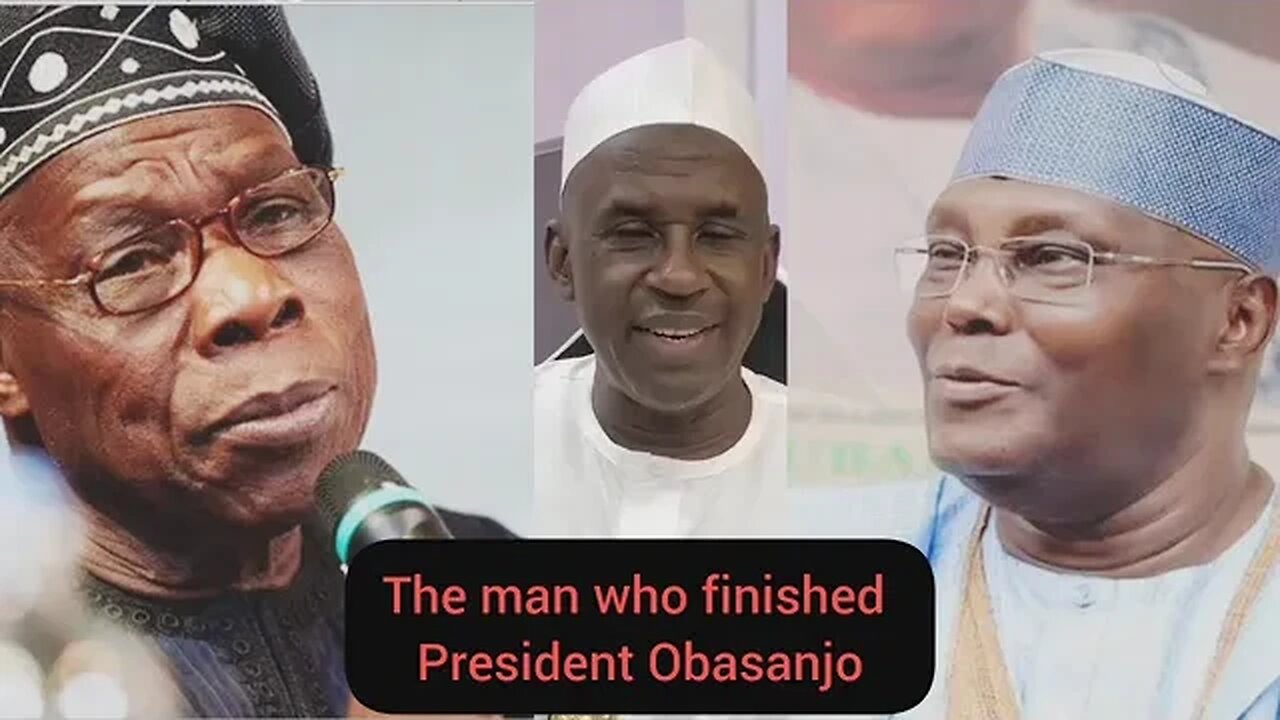 #Mahdi Shehu the man who finished former President Olusegun Obasanjo