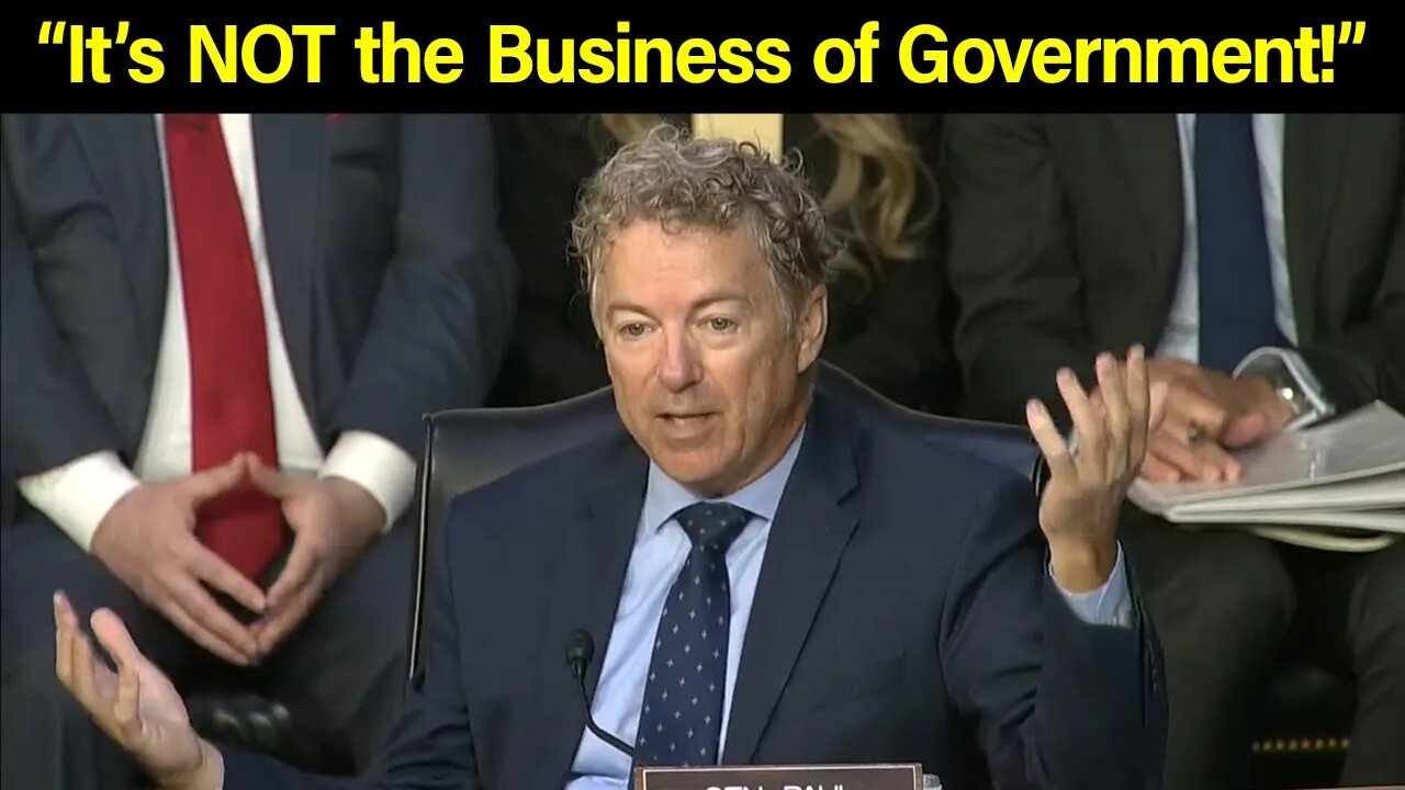 Golf Deals or Real Issues? - Rand Paul TEES OFF on Hypocrites in Congress