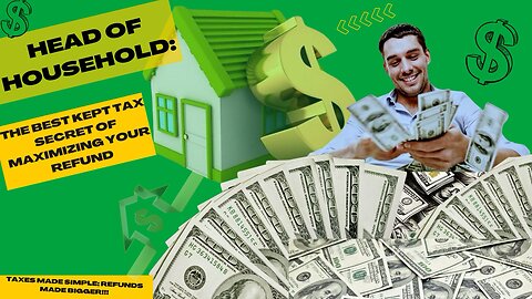 Unlock the benefits of Head of Household Tax filing status. What you need to know!!