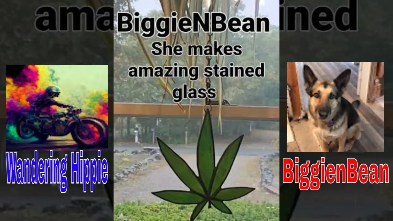 BiggieNBean Amazing Stained Glass Beautiful Person Link in Description. How To Stained Glass Live