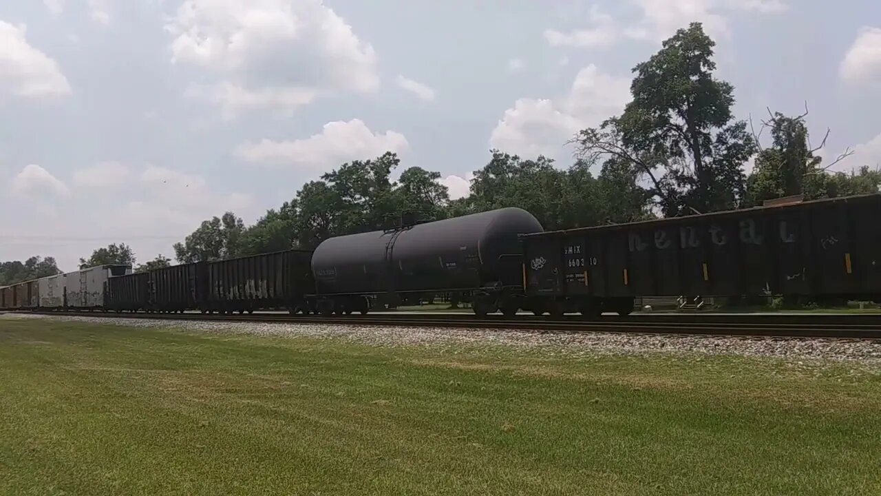 Folkston Train 2 7 21 Pole cam