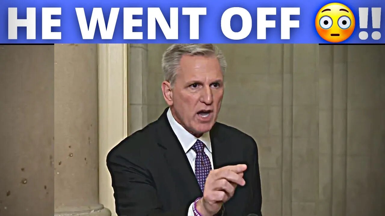 Kevin McCarthy Just UNLEASHED On a Reporter Asking About Adam Schiff Being Off The Intel Committee