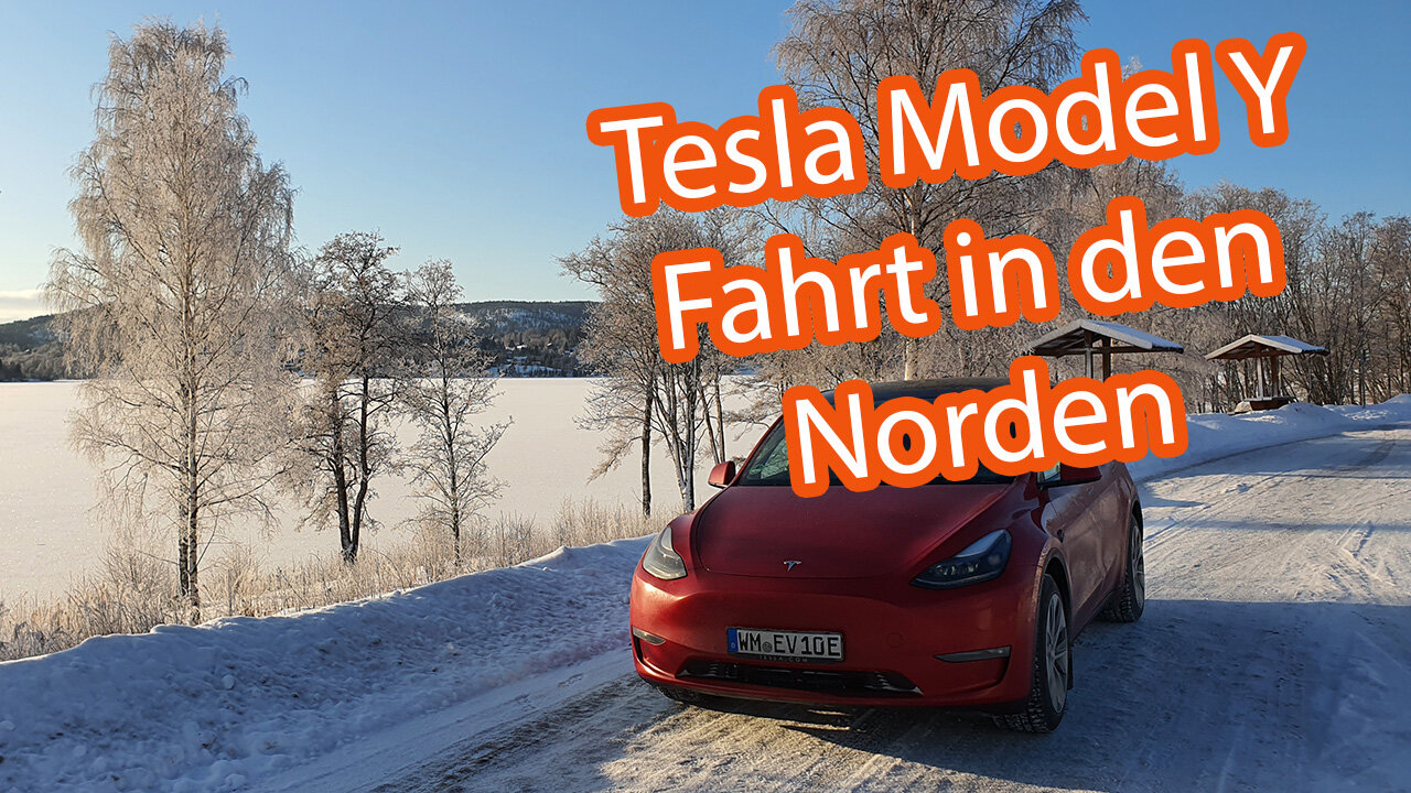 Tesla Model Y - Zu den Nordlichtern Teil 6 - Stockholm nach Sundsvall