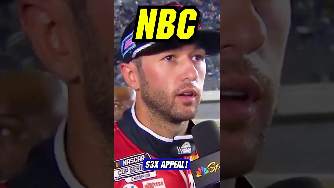 Chase Elliott 🤝 NBC #Shorts #NASCAR