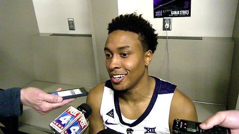 Kansas State Basketball | Postgame Locker Room Reaction after beating TCU 70-61