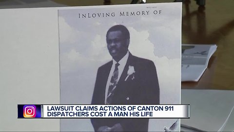 Canton woman suing 911 for $25 million over husband's death