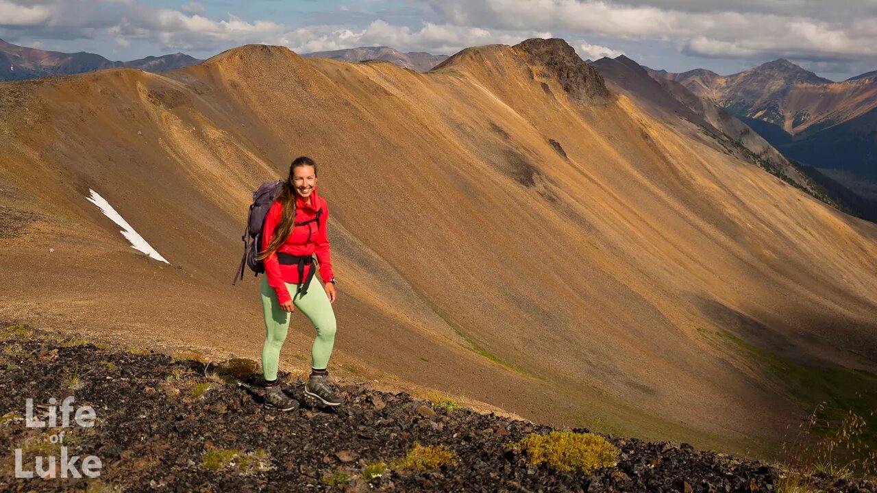 Hiking 34km in the Vibrant Rainbow Range of Tweedsmuir Park