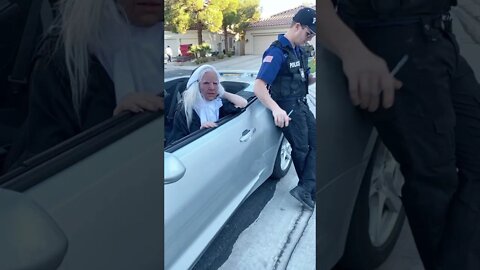 NEVER try this with a cop!!