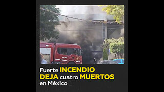 Trágico incendio en almacén de solventes en Ciudad de México