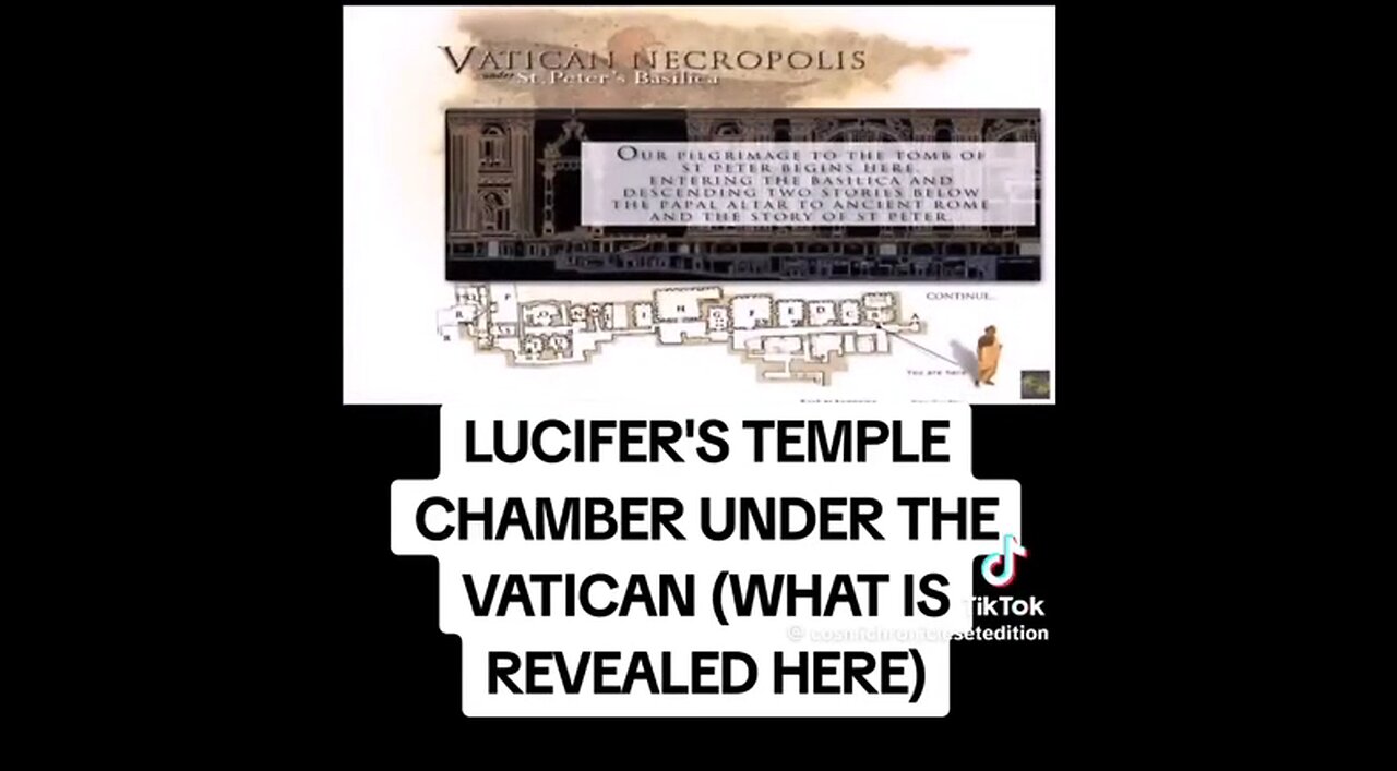 Lucifer's Temple Chamber Under The Vatican