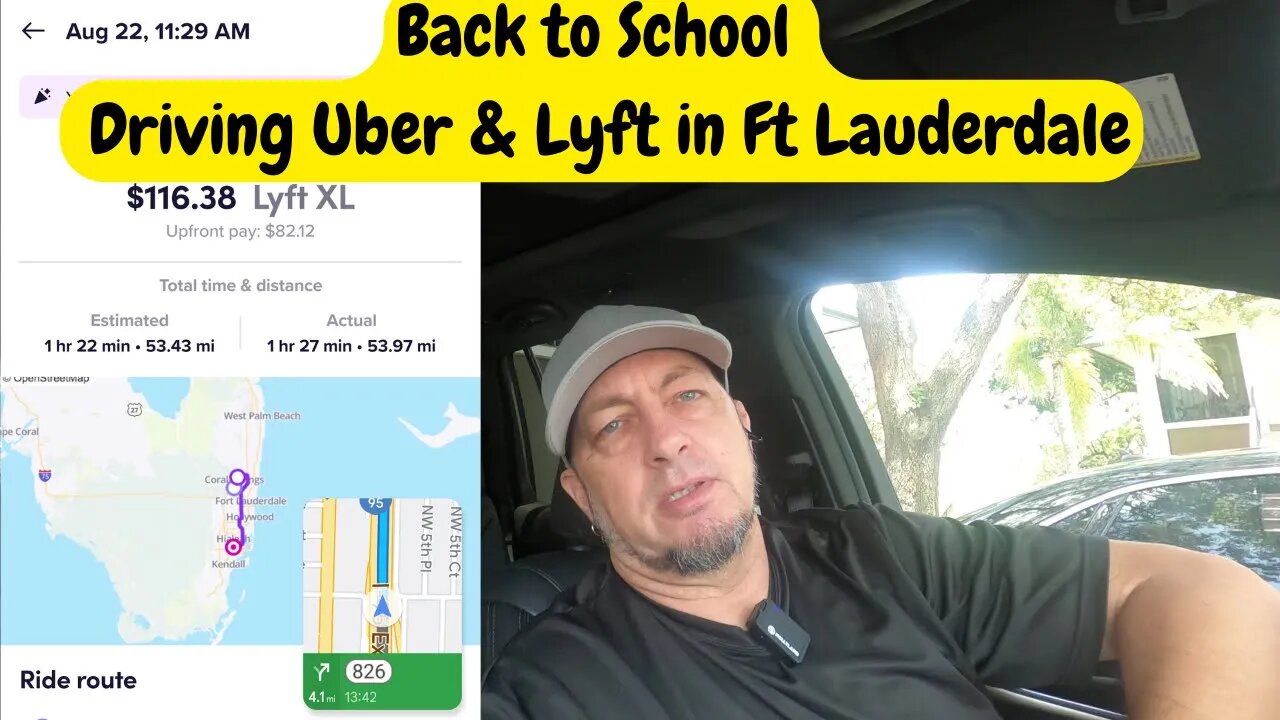 Back to School | Driving for Uber & Lyft in Ft Lauderdale