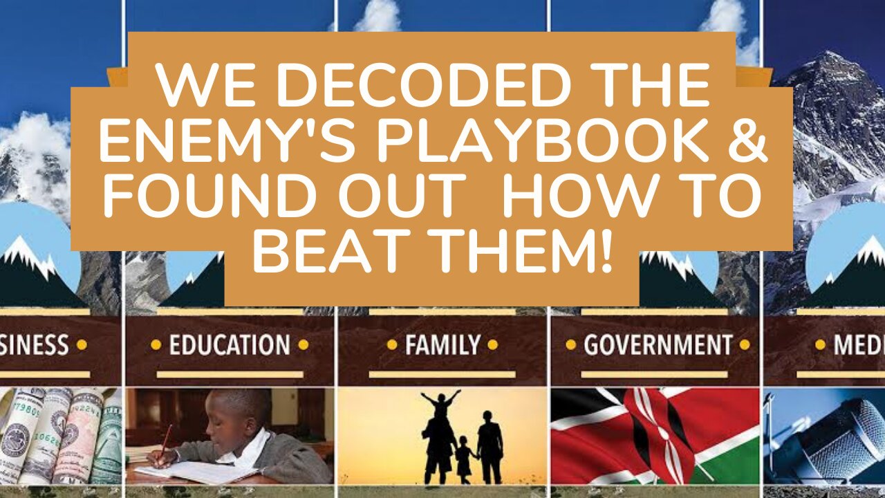 We decoded the enemies playbook and found out how to beat them! | Lance Wallnau