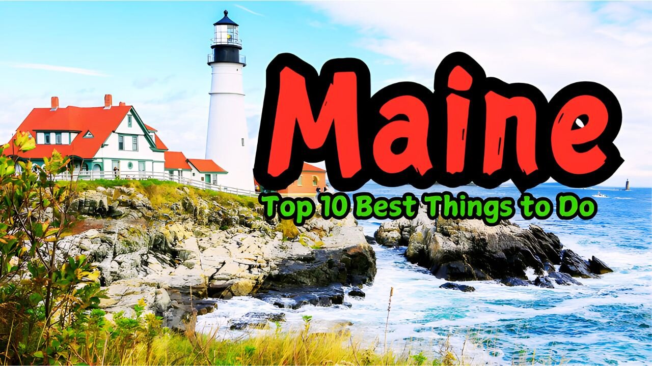 Top 10 Things to do in Maine, USA | Hidden Gems