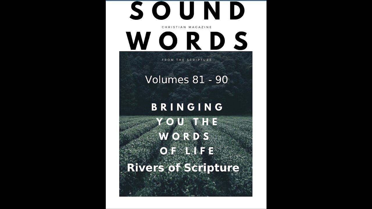 Sound Words, Rivers of Scripture