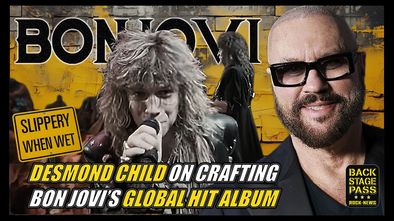 🔥Desmond Child's Hit Factory: The Stories Behind 'Living on a Prayer' & 'You Give Love a Bad Name'!