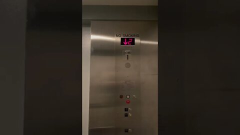 Using the elevator in an abandoned building