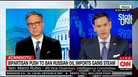 Sen Rubio: It Makes No Sense To Buy Russian Oil & Fund Their War