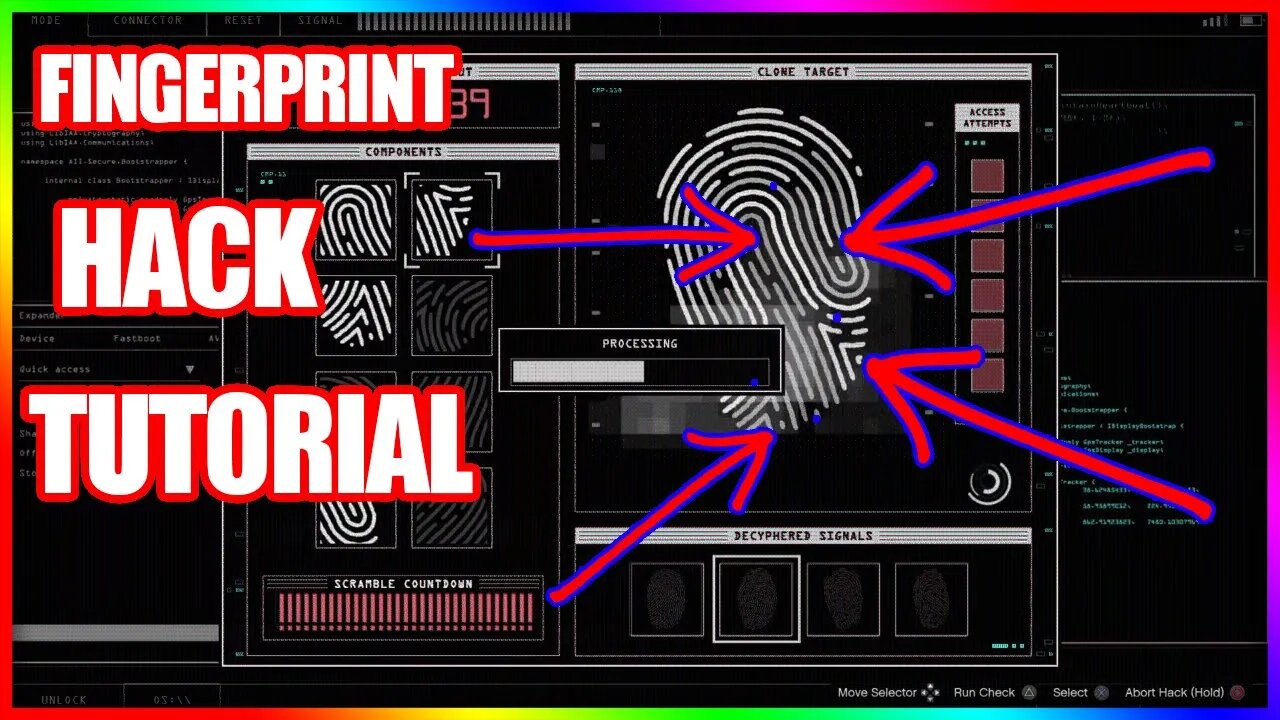 How To Hack Fingerprint Scanners & Crack Vault Doors FASTER During The Diamond Casino Heist! (GTA 5)