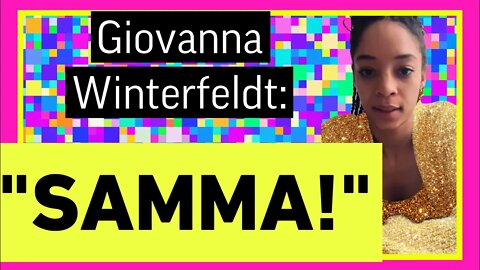 "JETZT KOMMT DER PUNKT, AN DEM IHR MICH CANCELN KÖNNT!" • GIOVANNA WINTERFELDT #friedlichzusammen