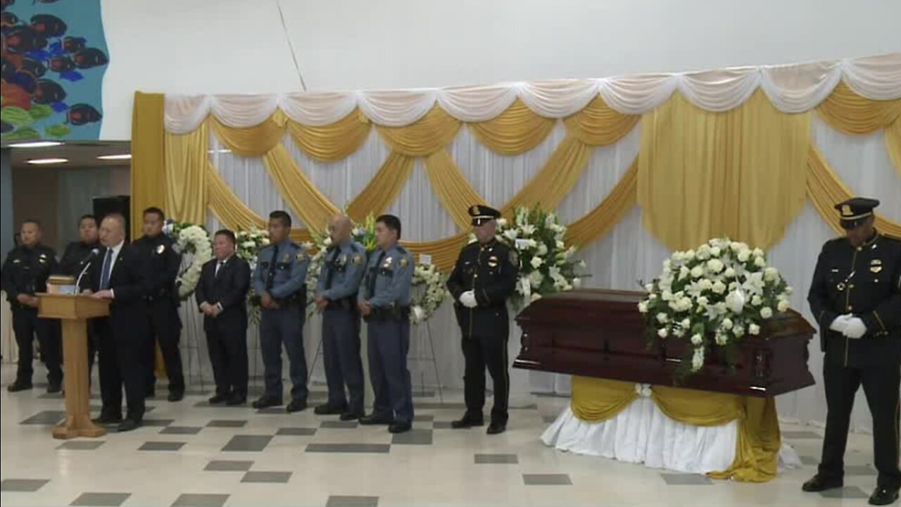 Memorial Service for Officer Kou Her