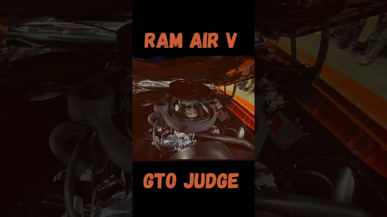 Ram Air V GTO Judge! #shorts