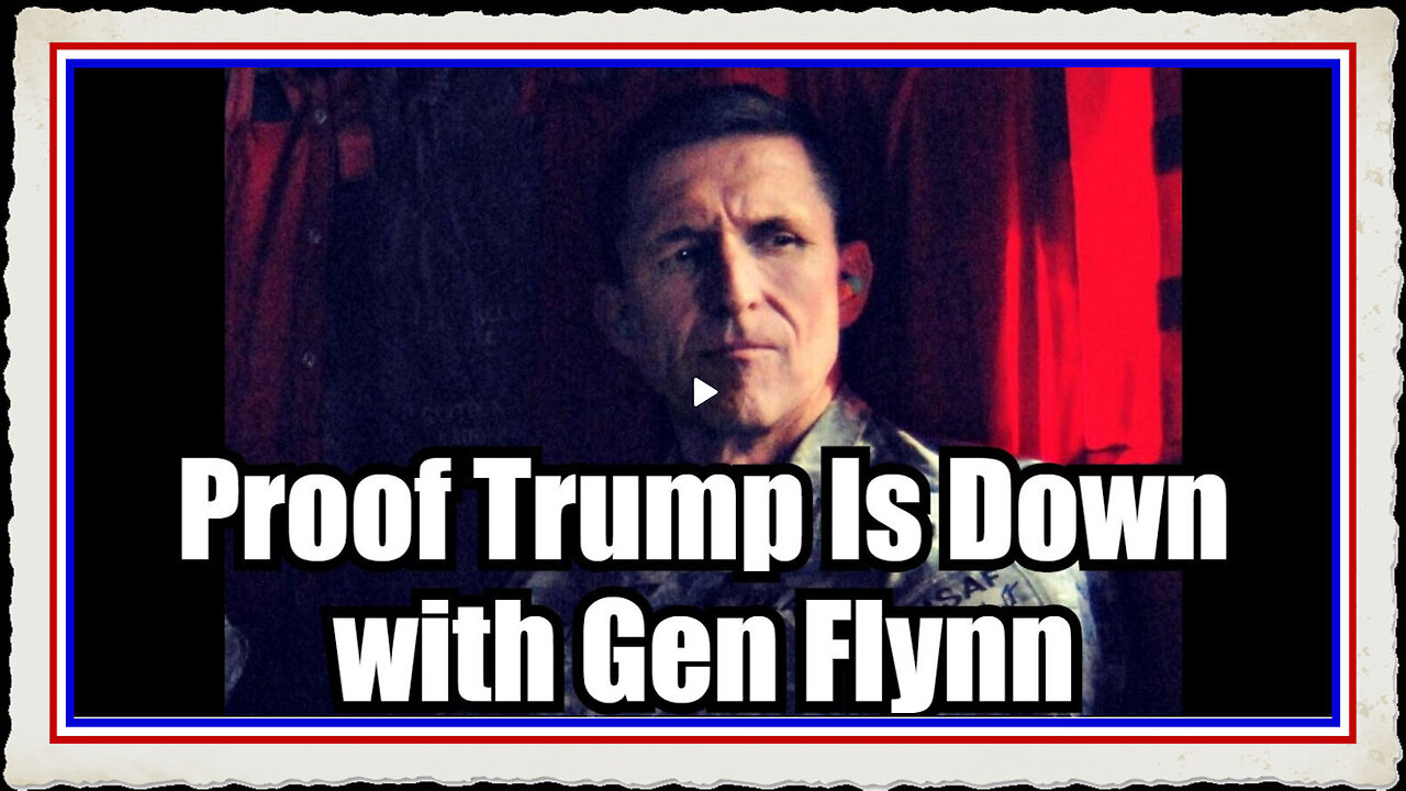 Proof Trump Is Down With Gen Flynn!