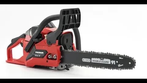 Prorun PCS214 14" gas chainsaw unboxing, overview, first start.