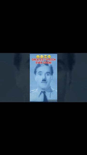 Greatest Speech Ever! By Charlie Chaplin(movie) Could Unite This Country! #viral #shorts