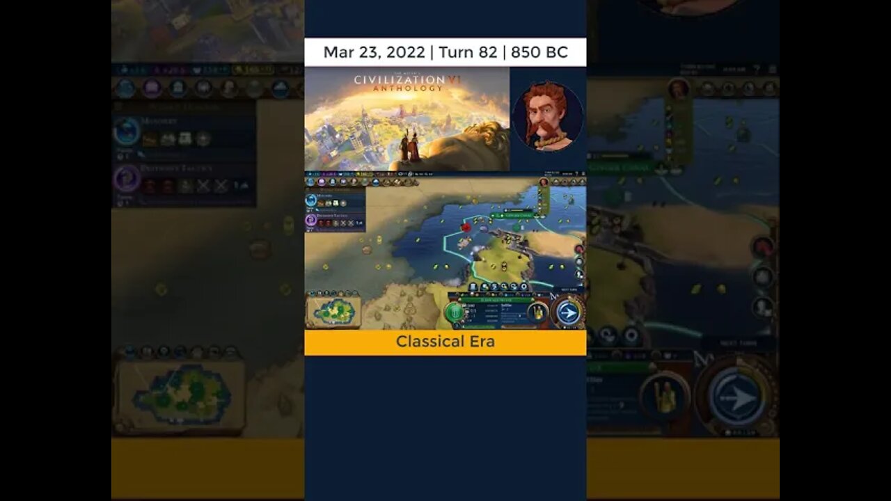 #oneturnadaychallenge #civ6 – Turn 82 - Short Turn so here is a clip of Mw2#shorts