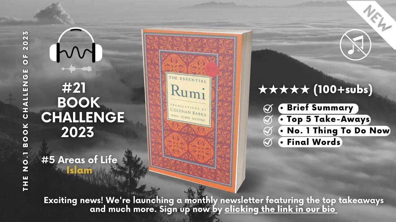 #21 The Essential Rumi (114 BOOK CHALLENGE 2023)