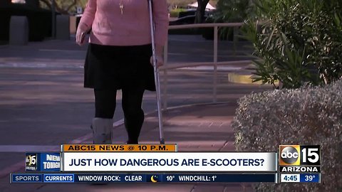 Just how dangerous are e-scooters?