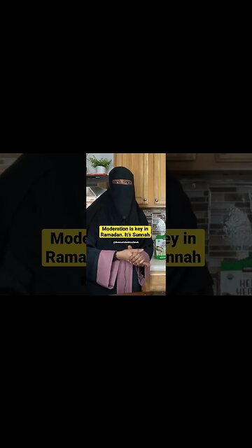 Mindfulness is Sunnah: Moderation in Everything We Do