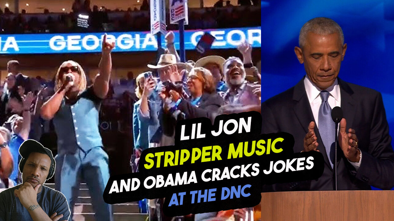 Lil Jon Performs Stripper Music and Obama Crowd Size Joke and Speech At The DNC