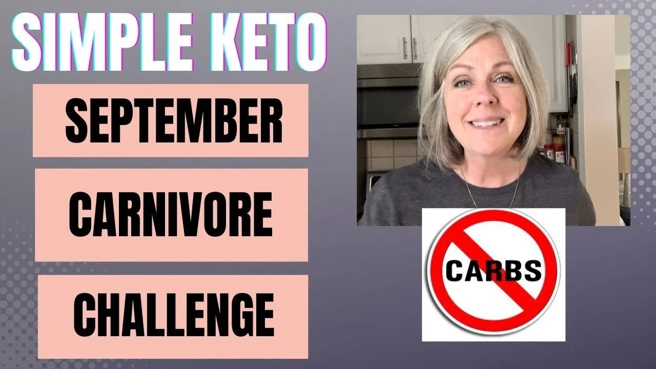 September Challenge Zero Carb Carnivore Days