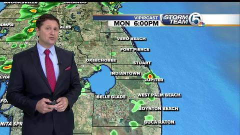 Monday midmorning forecast