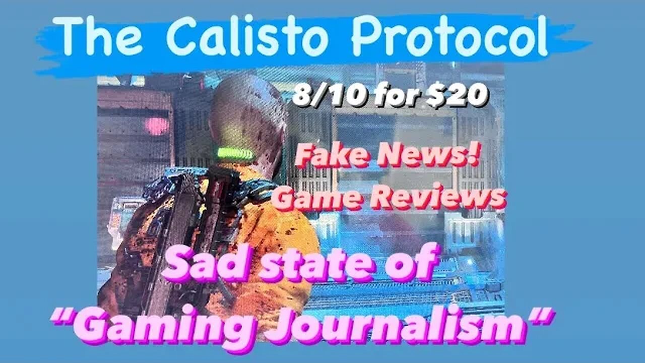 FAKE NEWS GAME REVIEWS Are dying.