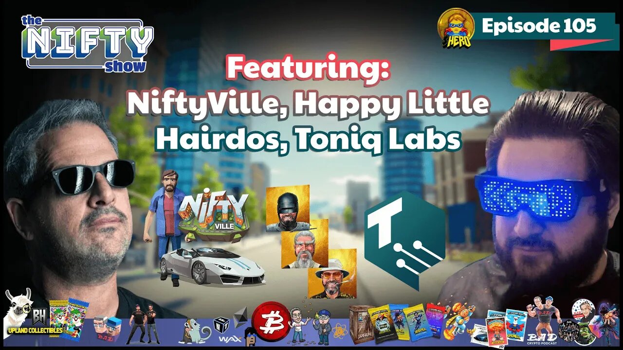 Niftyville, Happy Little Hairdos & Toniq Labs - The Nifty Show #105