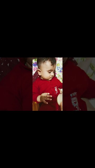 #baby #shorts 5 months old baby refuses bottle feed