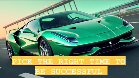 PICK THE RIGHT TIME TO BE SUCCESSFUL #motivationshortsvideos #losangeleslife #hollywoodlife