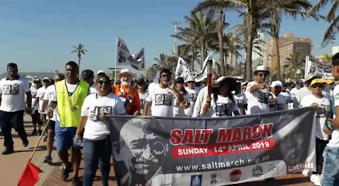 SOUTH AFRICA - Durban - Salt March 2019 (Videos) (3ft)