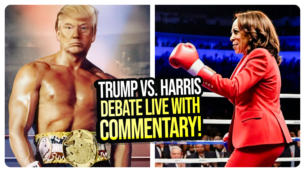 KAMALA HARRIS v. DONALD TRUMP DEBATE LIVE! With Viva & Barnes Commentary! LET'S RUMBLE!!!