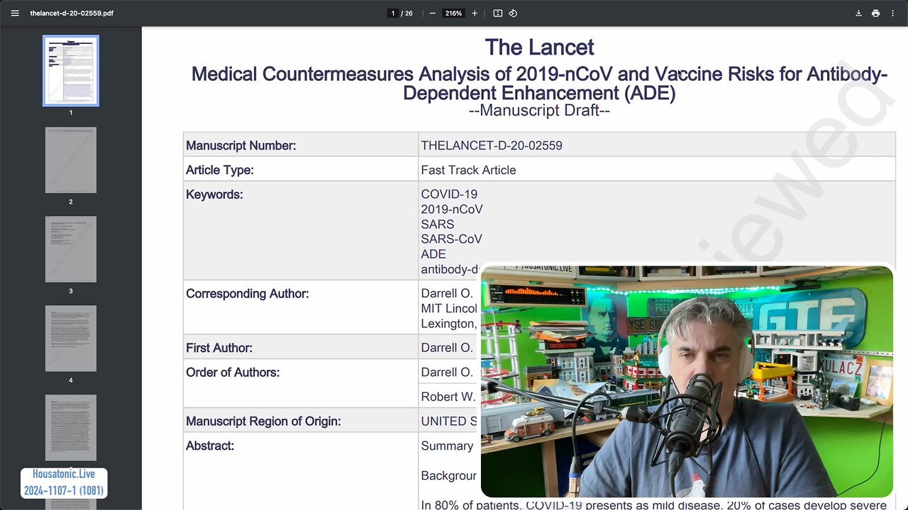 Robert Malone and Darrell Rickie writing first CV19 Antibody (ADE) paper… in 2019? #DARVO