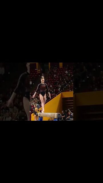 Jade Carey with a Perfect 10 on Beam - Oregon State at Arizona State 3/4/23 #shorts