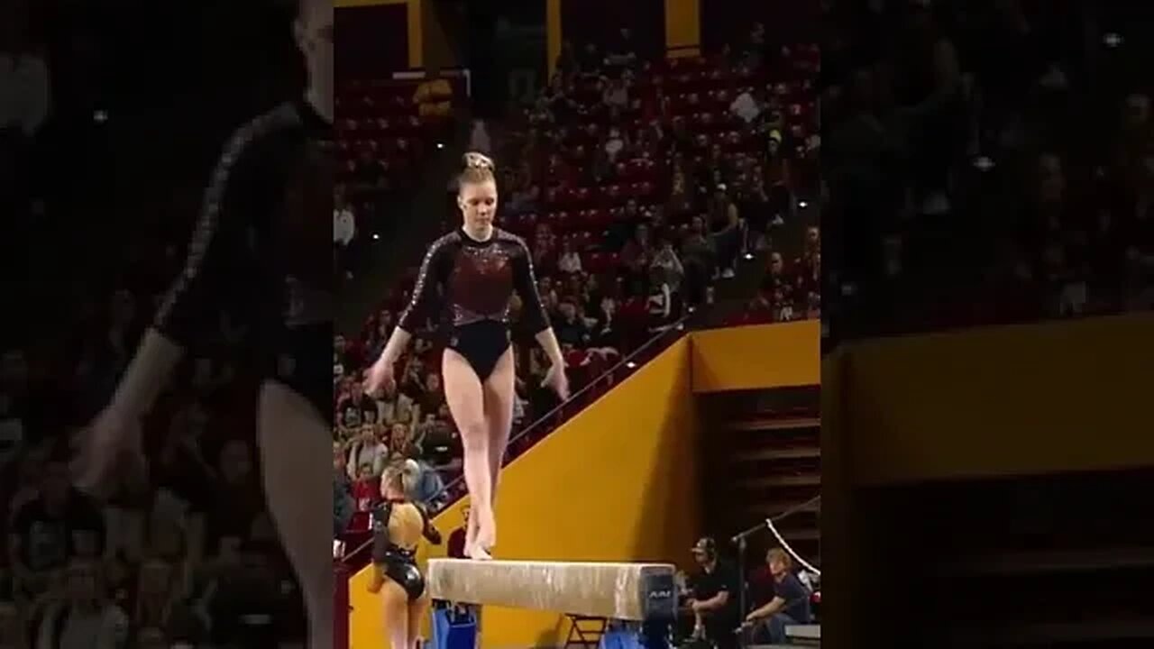 Jade Carey with a Perfect 10 on Beam - Oregon State at Arizona State 3/4/23 #shorts