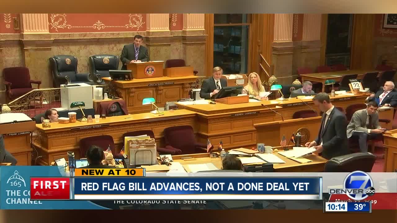 Colorado Senate advances 'red flag' gun bill